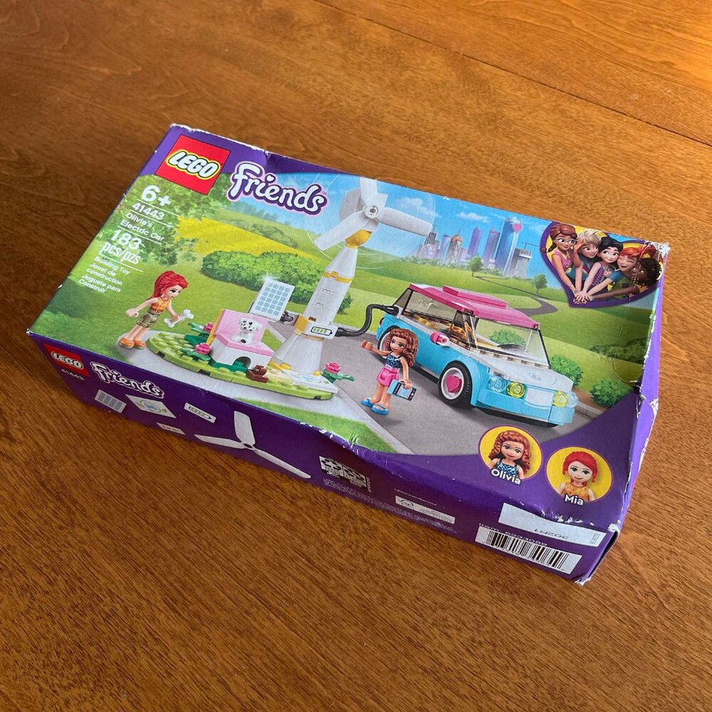 Lego Friends "Olivia's Electric Car" set 41443